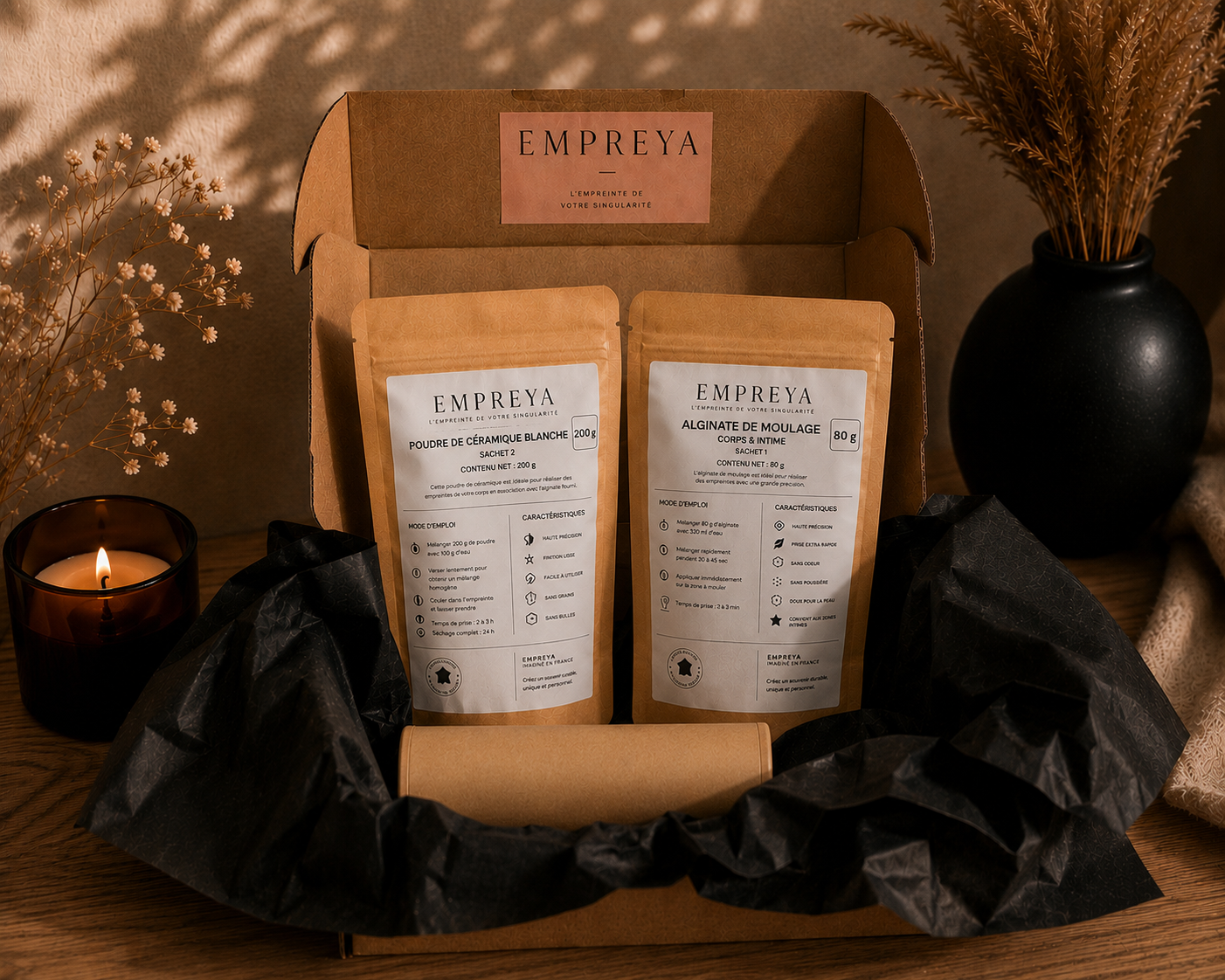 KIT EMPREINTE INTIME PÉNIS